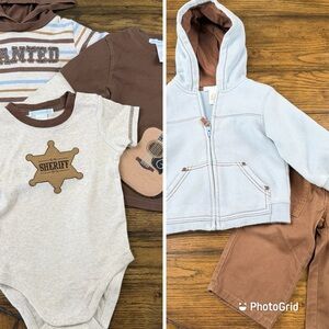 Janie and Jack Rugged Ranch Bundle 5 pieces